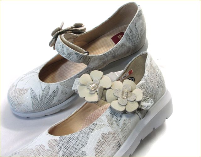 herb靴 ハーブ hb1202bg ベルトのお花の画像